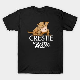 Crestie Bestie, Cute Crested Gecko, Gecko Lover, Lizards T-Shirt